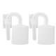 thumbnail image 2 of 2 clips de tope de puerta con cerradura de seguridad para bebés pequeños, protector de figura, abrazadera antipellizcos, 2 of 11