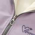 thumbnail image 6 of Eltusu Girls Waterproof Jackets, Sports Warm 2 Pieces Windproof Winter Outerwear Purple Size 7-8 T, 6 of 8