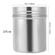 thumbnail image 4 of Tarro de almacenamiento Sellado ANGGREK de Acero inoxidable 304 pequeño, 4 of 8