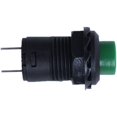 thumbnail image 2 of 1 x 12 mm Cerradura de pestillo para coche, barco, botón de encendido/apagado 125 V 250 V Verde, 2 of 5
