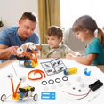 thumbnail image 2 of Kits de robots BeandGe para niños de 6 a 8 a 12 años, juego de 4 STEM Crafts, 2 of 9