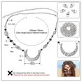 thumbnail image 3 of Hollowed Moon Headband Forehead Jewelry Hanfu Costume Hairband Vintage Women Hair Decorations Exotic Tiaras Hair Deco, 3 of 5