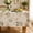 Color 8, variant on Rectangle Tablecloth Rdsfhsp Tropical Palm Leaves Tablecloth Green Monstera Table Cover Washable Polyester Tablecloth for Summer Garden Dining 70×55 inch