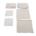 thumbnail image 2 of Juego de 2 fundas elásticas para sofá, protector de muebles, funda suave para sofá, lavable a máquina, protección total, para 3 personas, 190-230 cm, 2 of 15