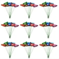 thumbnail image 1 of 100 Mariposas de PVC para Exteriores, Manualidades, Decoración Al Aire Libre, Mariposas para Oficina y Jardín, 25 cm, 1 of 7