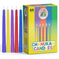 thumbnail image 1 of Velas Coloridas de Januca Ner Mitzvah Tamano estandar, 1 of 2