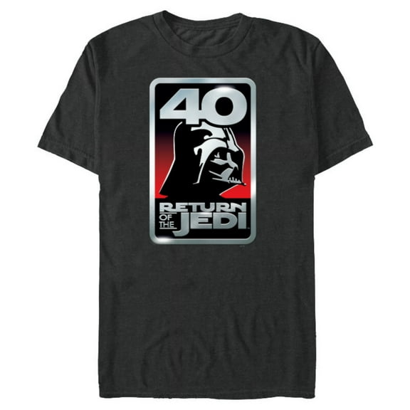 Star Wars Return of the Jedi Darth Vader 40th Anniversary - Short Sleeve Blended T-Shirt for Adults - Customized-Dark Heather