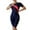 C, variant on Rigardu Hot Sale!! Womens One Piece Short Sleeve Swimsuit Rash Guard Bathing Suit Boyshort Bottom Upf 50+ Surfing Swimwear Women's Color Block Rash Guard 50 Suit Knee Length Wetsuit A L