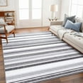 thumbnail image 7 of FULIE 4'x6'Boho Area Rugs Living Room Rugs Non-Slip Carpet Rug,Gray, 7 of 7
