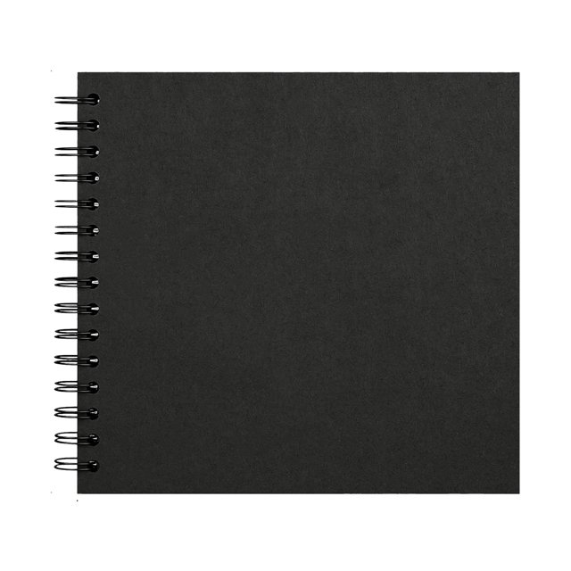 Dsscvnef 7x7 Inch DIY Scrapbook Album Hardcover Kraft Paper Memory Book for Photos Wedding Family Keepsake Handmade Craft Project
