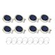 thumbnail image 1 of Jar Lid Light 30Led Mason Jar Light 9.84Ft Solar Lantern Solar Powered String Light Tapa Luz Blanca Cálida Iluminación Decorativa Con 8 Perchas Para Jardín Patio Boda 8Pcs Moyic HA017940-00, 1 of 6
