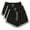 Black2, variant on 3 Pack Shorts for Women Drawstring Elastic Waist Yoga Shorts Lounge Pajama Shorts Plus Size