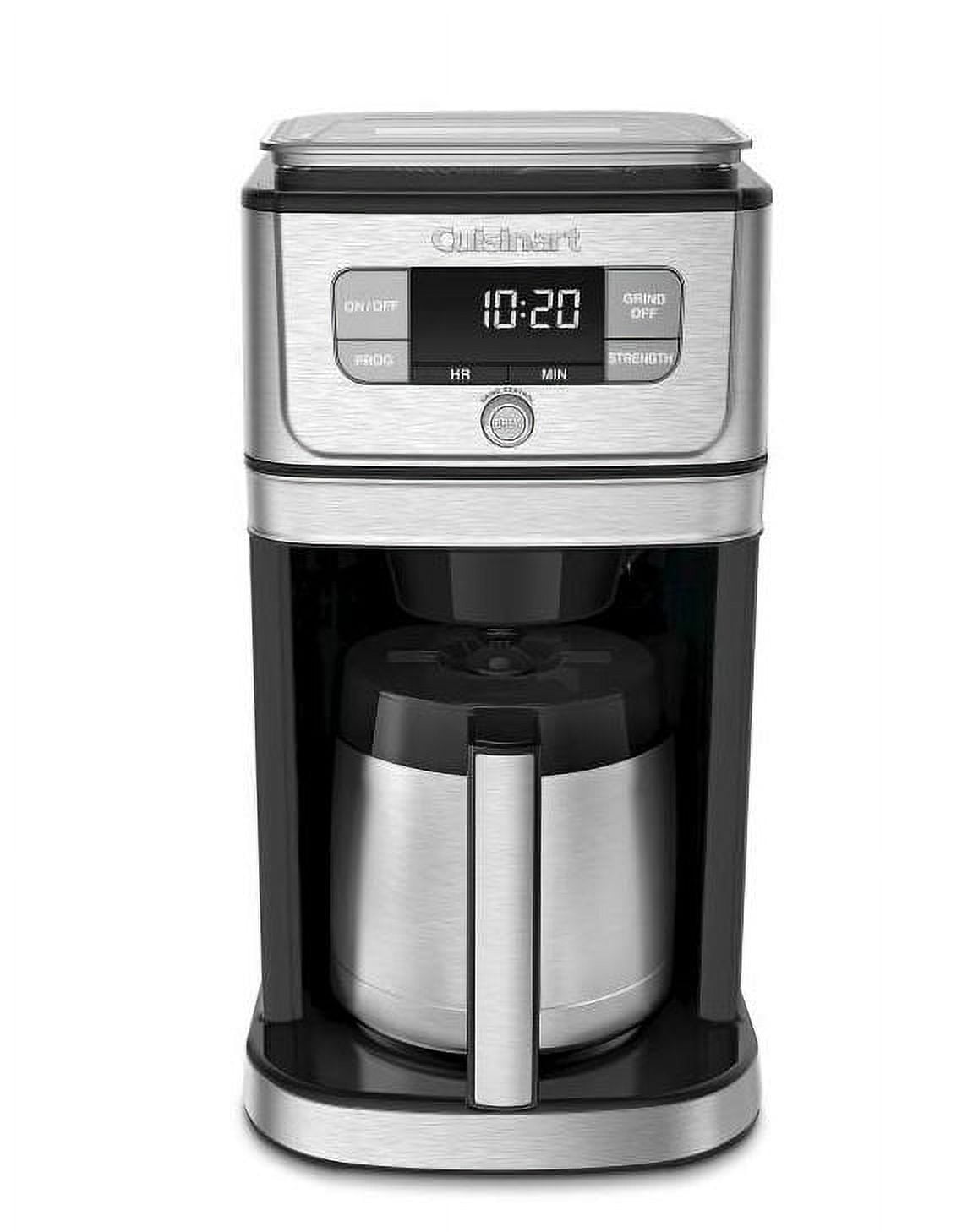  Cuisinart 10 Cup Coffee Maker with Grinder, Automatic Grind &  Brew, Black/Silver, DGB-450: Home & Kitchen