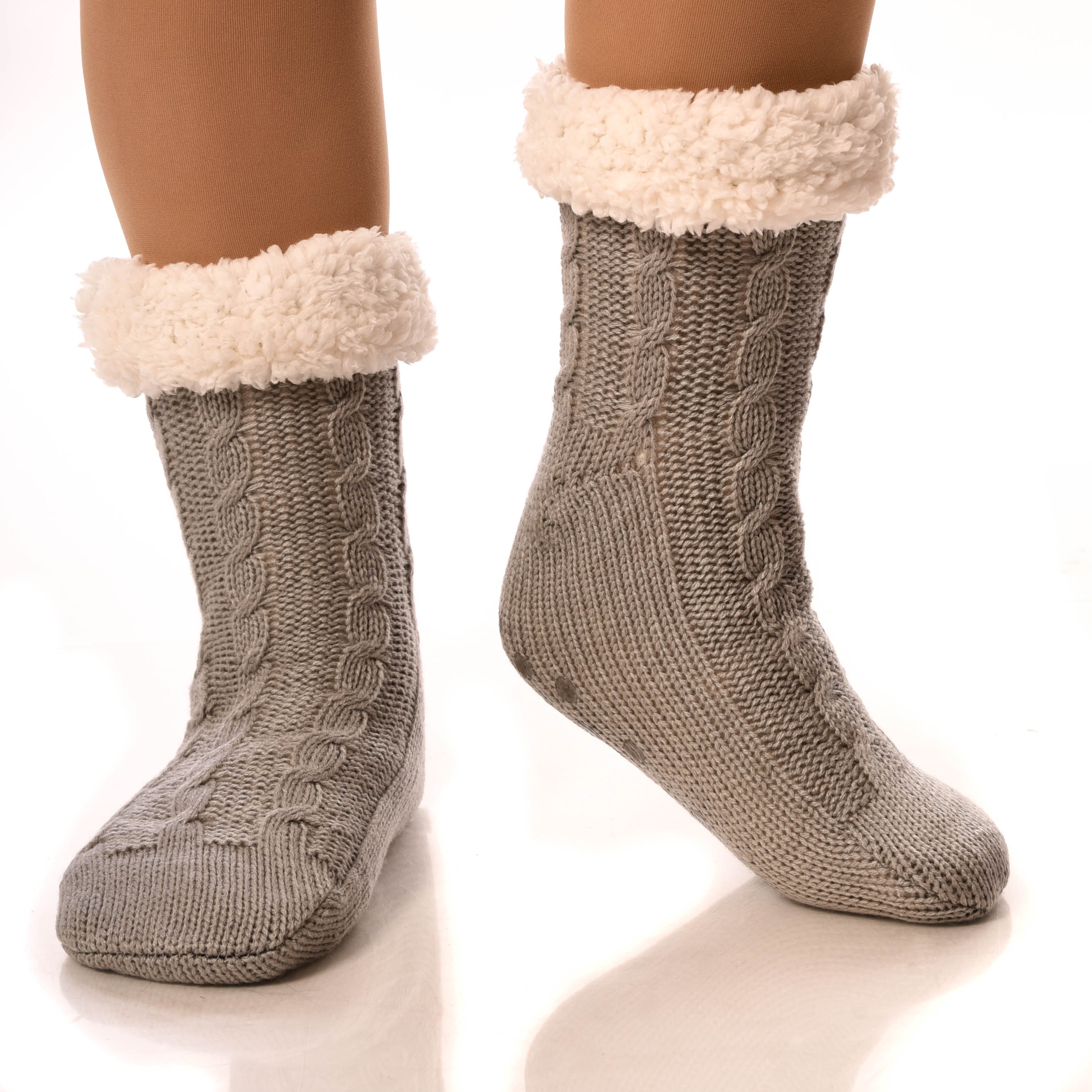 Debra Weitzner - Debra Weitzner Womens Thermal Sherpa Socks Fleece ...