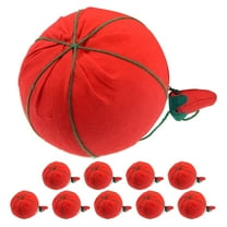 HONMEET 12Pcs Compact Pin Cushion Red Cloth for Home Use and Sewing Enthusiasts