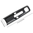 thumbnail image 6 of Suzuki SWIFT 2024 2025 Carbon Fiber Style ABS Car Shift Panel Decorative Accessories - Brand New, 6 of 9