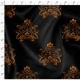 thumbnail image 4 of Soimoi Cotton Duck Fabric Ogee Damask Print Sewing Fabric Yard 56 Inch Wide, 4 of 5