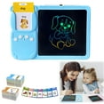 thumbnail image 2 of XFGOU Paper Coloring book Toys and Hobbies Talking Tablet Talking Tablet Talking Cards For Toddlers 224/510 Words 2 In 1 Voice Pad & Drawing Board English Language System Painting supplies, 2 of 9