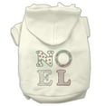 thumbnail image 4 of Mirage Pet Noel Rhinestone Hoodies Cream L, 4 of 7