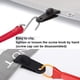 thumbnail image 4 of 10/12 piezas de clips para lona resistentes y resistentes al viento, abrazaderas para toldo, pinzas para tienda de campaña, para acampar 10 Clip + Bungee negro, 4 of 9