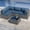Silver Rattan Dark Blue Cushion, variant on Walsunny 5 Pieces Outdoor Furniture Patio Sectional Sofa Set, Wicker Rattan Conversation Sets with Cushions and Glass Table, Black Rattan Dark Blue Cushions
