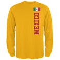 thumbnail image 1 of World Cup Mexico Mens Long Sleeve T Shirt Gold LG, 1 of 1
