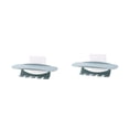 thumbnail image 4 of Hemoton 2pcs Wall Mount Suction Cup Multifunctional Toothbrush Toothpaste Holder Rack Bathroom Storage Organizer Accessories, 4 of 8