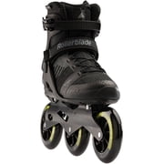 ROLLERBLADE MACROBLADE 110 3WD, Color: Black/Lime, Size: 7.5 (072204001A1-7.5)
