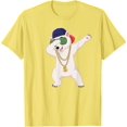thumbnail image 1 of Cool Dabbing Dancing Polar Bear Wear Sunglasses Hat Necklace T-Shirt, 1 of 1