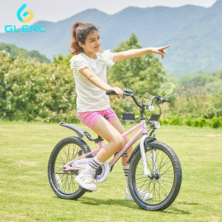 Glerc 20 inch Kids Bike for Child 7-13 Year Old Boys & Girls