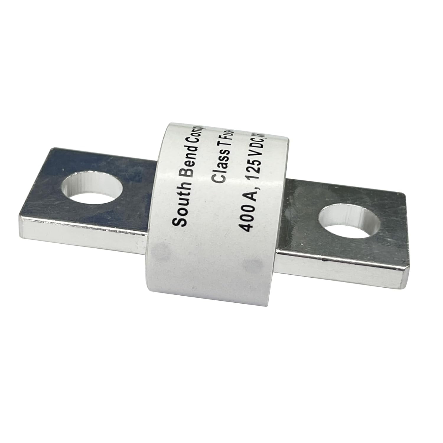South Bend Components 400A Class T Fast Blow Fuse |400A | 125 Volts | High Current Protection for Marine, RV, Off-Grid Systems, and Battery Banks | Durable Through-Hole Mount Design (400A,2-Pack)