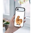 thumbnail image 5 of WIRESTER Shockproof Soft Rubber Cover Case for Apple iPhone 17 Air 6.6" 2025, Brown Silkie Chicken, 5 of 5