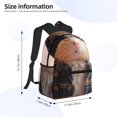 thumbnail image 2 of Fotbe Cute Mouse In Glasses Mochila Ligera Casual para Laptop para Hombres y Mujeres, Mochila Impermeable de Uso Diario, Mochila para Universidad, 2 of 6