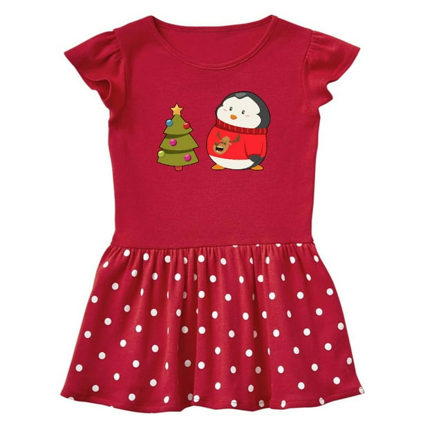 Inktastic Penguin Ugly Christmas Sweater Gift Baby Girl Dress - Walmart.com Inktastic Penguin Ugly Christmas Sweater Gift Baby Girl Dress - Walmart.com