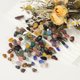 thumbnail image 4 of Uxcell Piedras Tumbled Chips, 1lb/500g Grava Fluorita Piedras Trituradas Cristal Rocas Naturales a Granel para Manualidades de Joyería, Relleno de Jarrón, Decoración de Plantas, Rosa Verde, 4 of 6