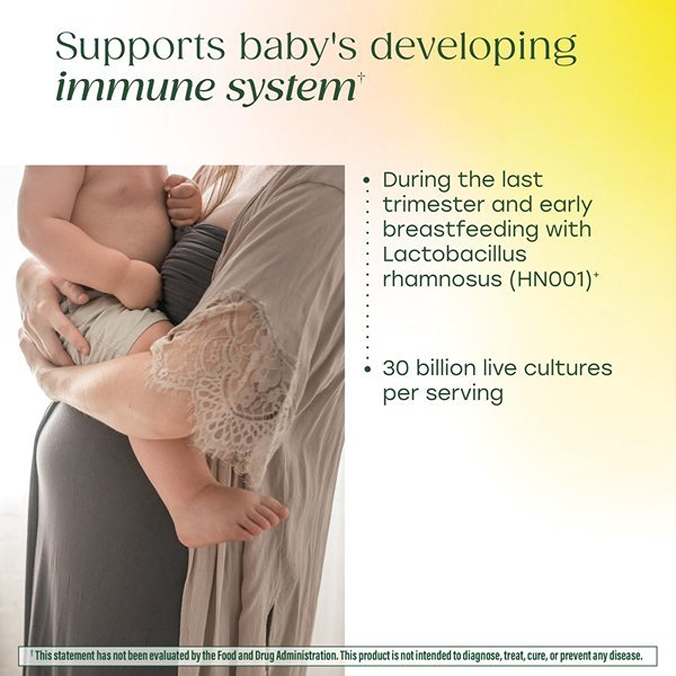 MegaFood Baby & Me 2 Prenatal Probiotic + Prebiotic - 30 Billion CFU - 30 Servings