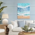 thumbnail image 3 of Stupell Industries Contemporary Overlapping Shore Waves Canvas Art, 24 x 30, by Jesse Keith, 3 of 8