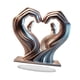 thumbnail image 5 of Estatua de de amor, figura de gesto de mano, regalo, arte abstracto moderno, artesanía, escultura de mano de corazón para escritorio de café, 5 of 9