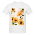 thumbnail image 4 of Bingfone Sunflower 5 Men'S Loose Fit Short-Sleeve Pocket T-Shirt, 4 of 7