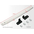 thumbnail image 3 of AJP Distributors JDM Rear Lower Suspension Aluminum Subframe Tie Bar Strut Brace White Compatible/Replacement For Acura Integra / Honda Civic Del Sol 1992 1993 1994 1995 1996 1997 1998 1999 2000 2001, 3 of 4