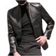 thumbnail image 2 of Blazer Chaquetas Para Hombres Blazer de Cuero Otoño Invierno Nuevo Color Sólido Un Botón Tamaño Grande Traje Delgado Top Odeerbi  ODB177655, 2 of 7