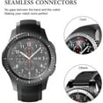 thumbnail image 2 of Tianle for Gear S3 Frontier Band No Gaps, Silicone Replacement Band for Samsung Gear S3 Frontier/Gear S3 Classic/Galaxy Watch 46mm, 2 of 8