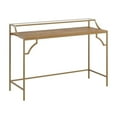 thumbnail image 1 of Sauder International Lux Writing Desk, Sindoori Mango, 431300, 1 of 7