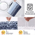 thumbnail image 3 of Ileading Traditional 5 Piece Large Size Microfiber Washable Bathroom Rug Set, 3 of 8