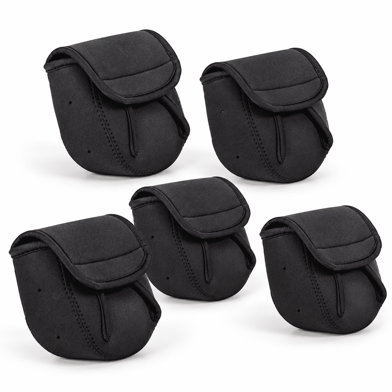 Fishing Reel Cover Protective Bag Trolling Spinning Baitcasting Case Pouch Sleeve Bags Two Or Three Pack