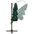 thumbnail image 2 of vidaXL 4-Tier Parasol with Aluminium Pole Green 3x3 m, 2 of 4