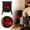 Black, variant on Electric Fireplace Stove 17 Inch - Freestanding Heater with 3D Flame Effect, Realistic Logs & Adjustable Thermostat for Bedroom Office