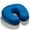 Blue, variant on Memory Foam U-shaped Neck Support Pillow Resting Head Neck Soft Travel Pillow for Business Office Train Rest
