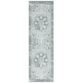 thumbnail image 2 of SAFAVIEH Tucson Jayla Oriental Machine Washable Runner Rug, Light Gray, 2'6" x 8', 2 of 11