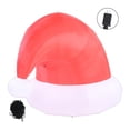 thumbnail image 2 of Sombrero De Navidad Inflable De 6.6 Pies Con Luces LED, Decoración Inflable Al Aire Libre, Decoración IP44 Para Jardín De Césped, Fácil Configuración De 2, 2 of 7